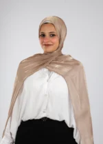 Organza Crinkle Satin Scarf - Image 17